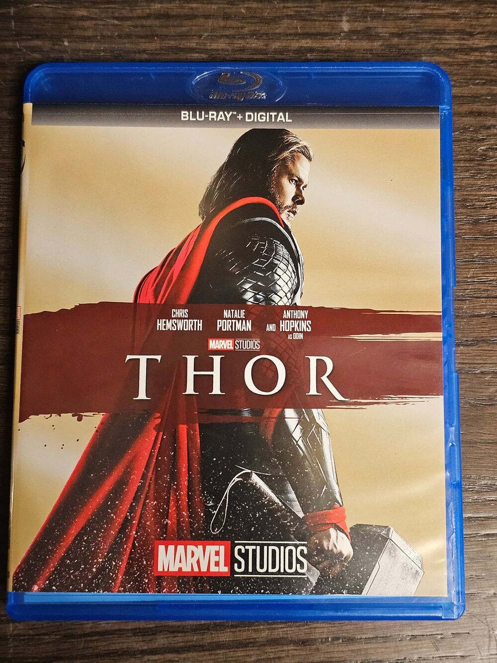 Marvel Studios THOR Blu-Ray 2017 Natalie Portman Chris Hemsworth Anthony Hopkins